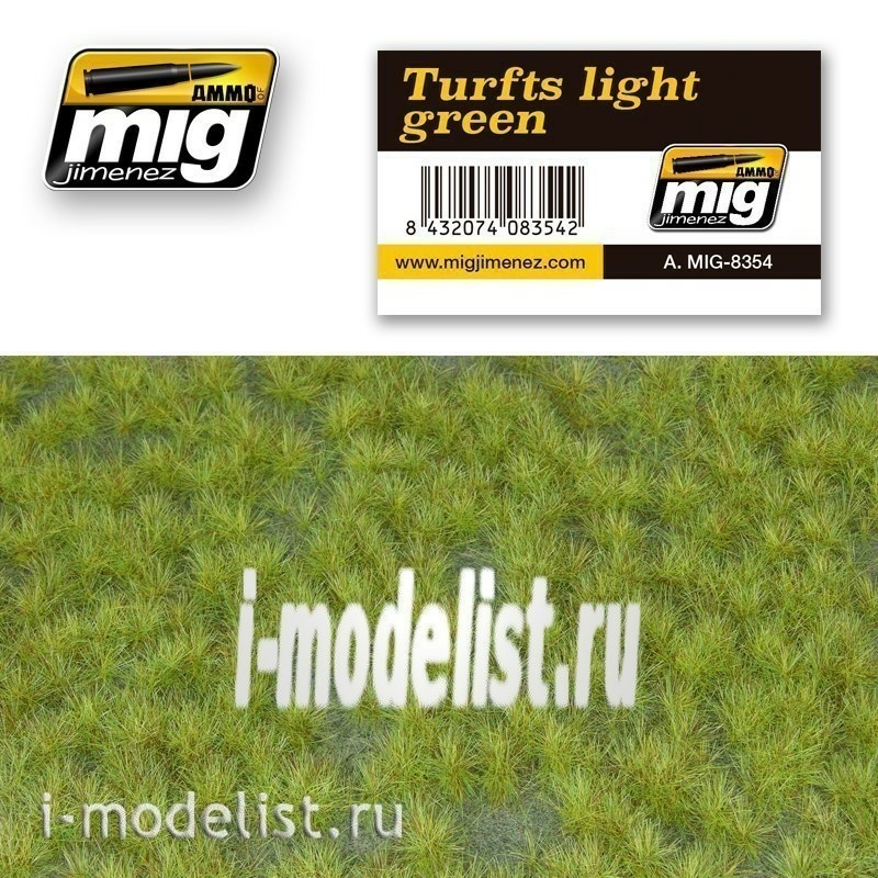 AMIG8354 Ammo Mig TURFS LIGHT GREEN (light green lawn)