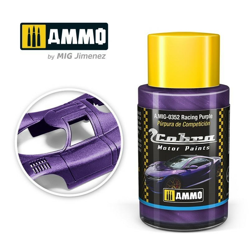 AMIG0352 Ammo Mig Акриловая краска Cobra Motor Гоночный фиолетовый / Racing Purple