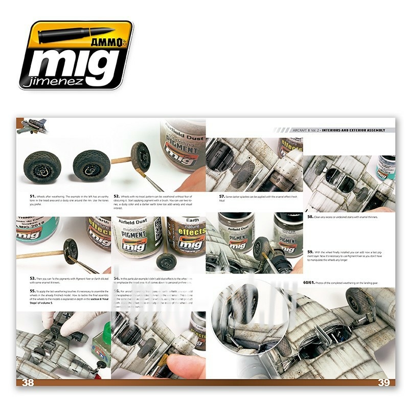 AMIG6051 Ammo Mig the Book ENCYCLOPEDIA OF AIRCRAFT MODELLING TECHNIQUES VOL.2 : INTERIORS AND ASSEMBLY (ENGLISH) (encyclopedia of aviation modeling techniques, part two.)