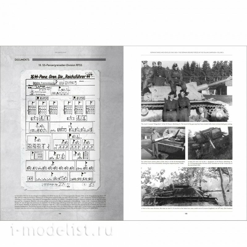 AMIG6305 Ammo Mig Книга ITALIENFELDZUG - Notмецкие танки и броnotехника 1943-1945 гг., том 5 (на английском языке) / German Tanks and Vehicles 1943-1945 Vol. 5 (English)