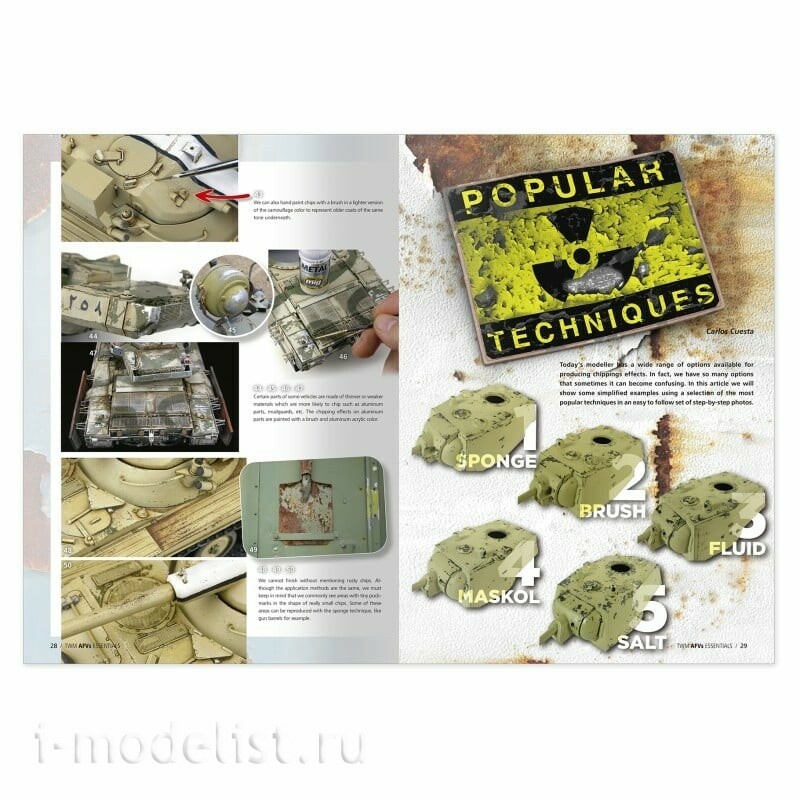 AMIG6318 Ammo Mig Книга TWM AFVs ESSENTIALS (Английский язык)