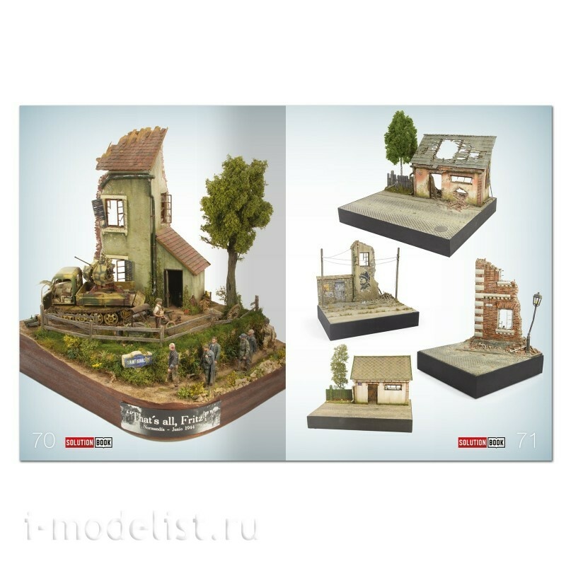 AMIG7710 Ammo Mig Набор SOLUTION BOX 09 - Кирпичные здания / Brick Buildings