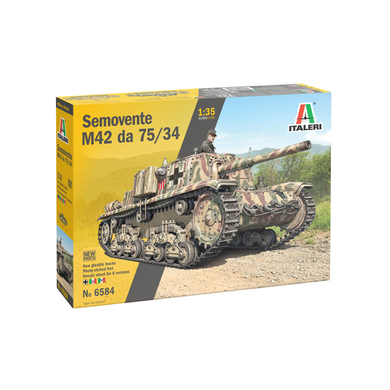 6584 Italeri 1/35 ACS Semovente M42 da 75/34