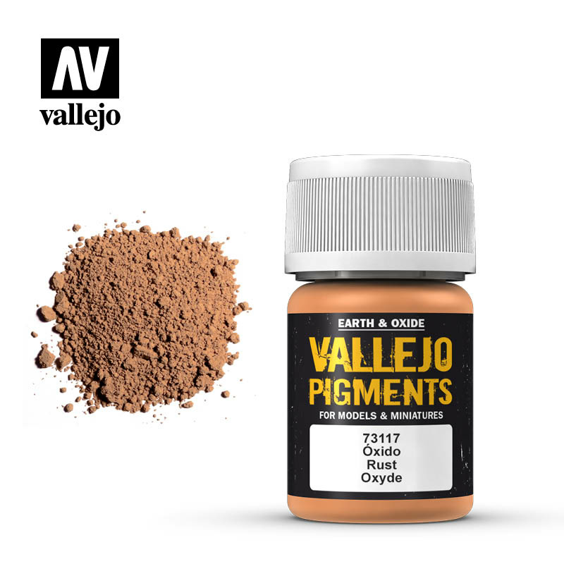 73117 Vallejo Vallejo Pigment hood./Rust