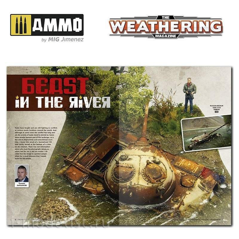 AMIG4779 Ammo Mig The Weathering Magazine Issue 30. ABANDONED (Russian)