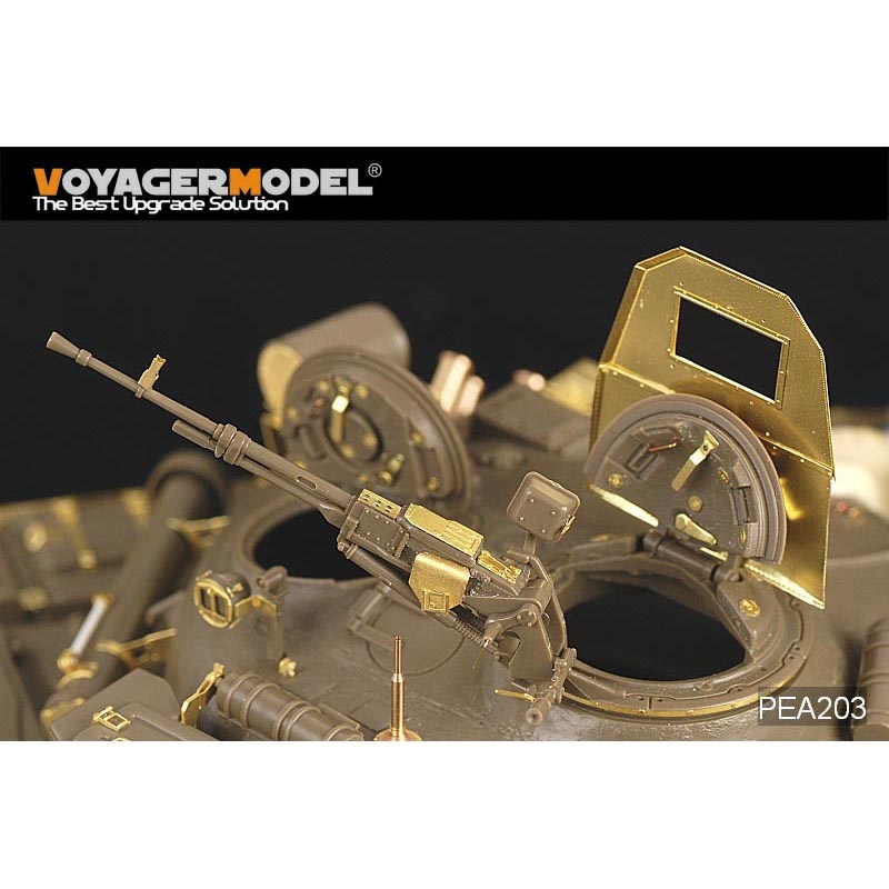 PEA203 Voyager Model 1/35 Modern Russian T-72 Anti-tank Shield with 12.7mm NSVT Machine Gun (for all)