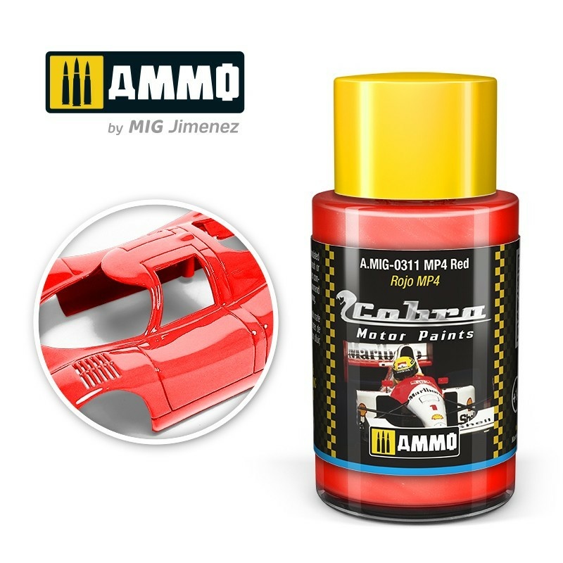 AMIG0311 Ammo Mig Акриловая краска Cobra Motor MP4 Красный / MP4 Red