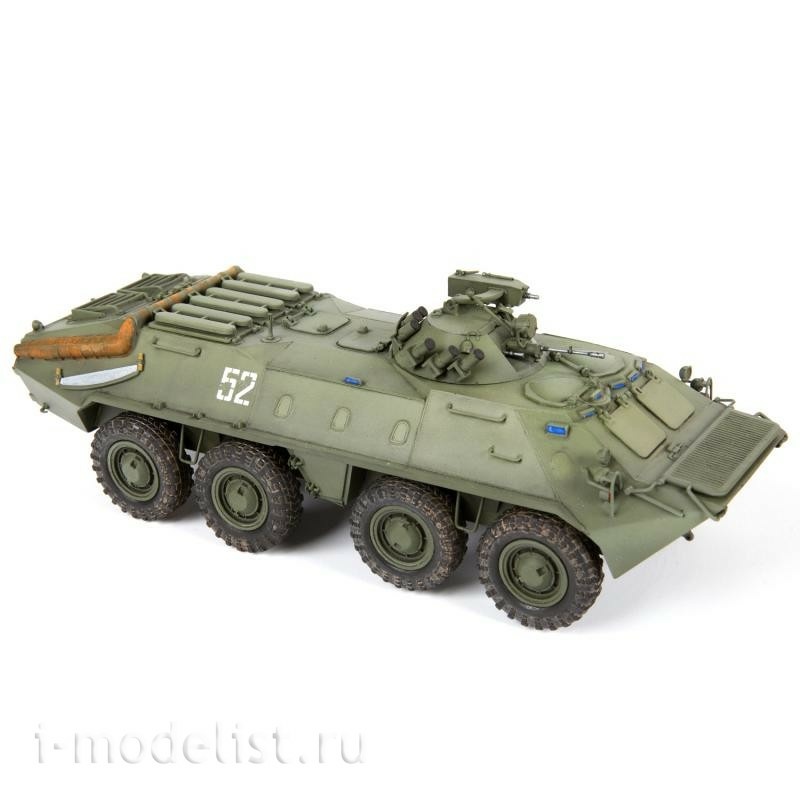3587 Zvezda 1/35 Russian BTR-70 armored personnel carrier with MA-7 turret
