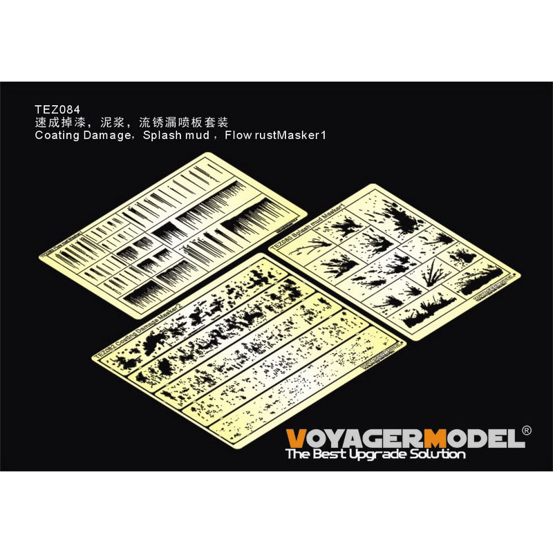 TEZ084 Voyager Model Окрасочные маски 