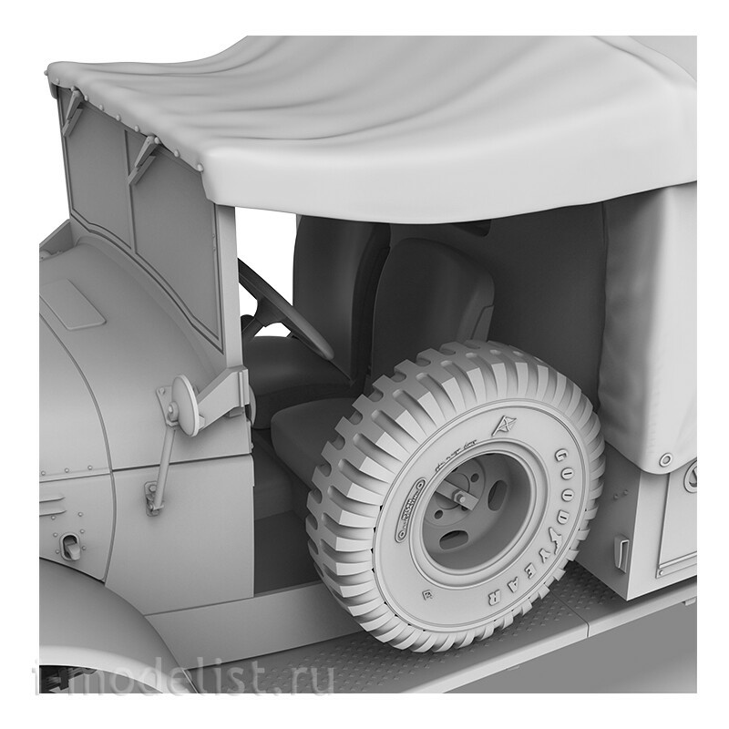 AK35020 AK Interactive 1/35 Грузовой автомобиль IDF Power Wagon WM300 с лебедкой