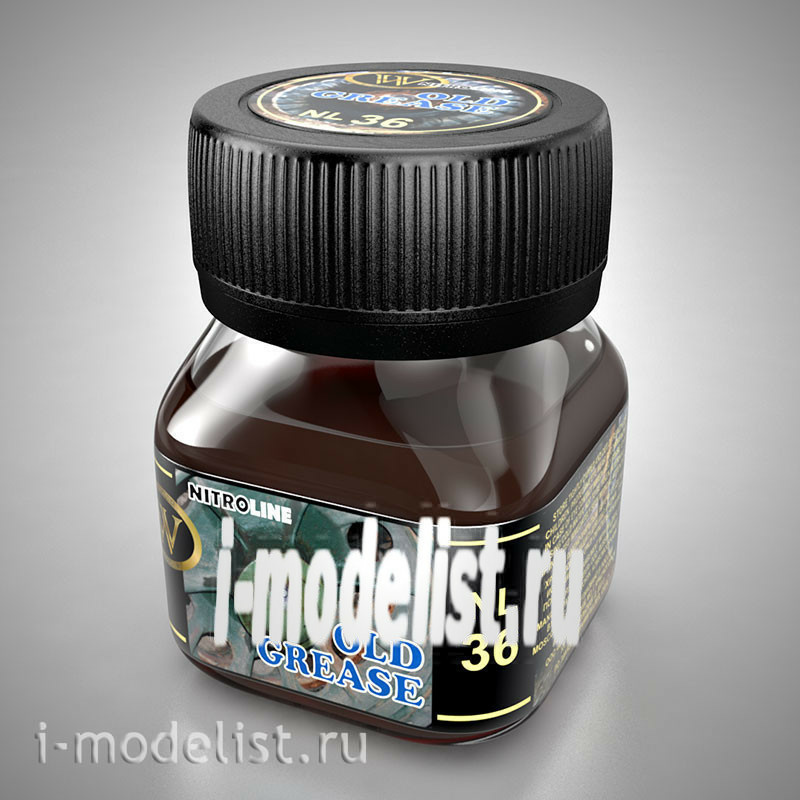 NL-36 WILDER Old grease. A mixture designed for the application of traces of petroleum products, other dark impurities. 50 ml
