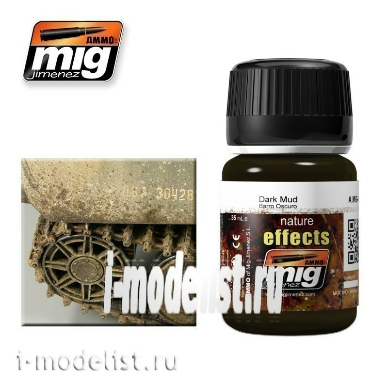 AMIG1405 Ammo Mig DARK MUD (Dark dirt)