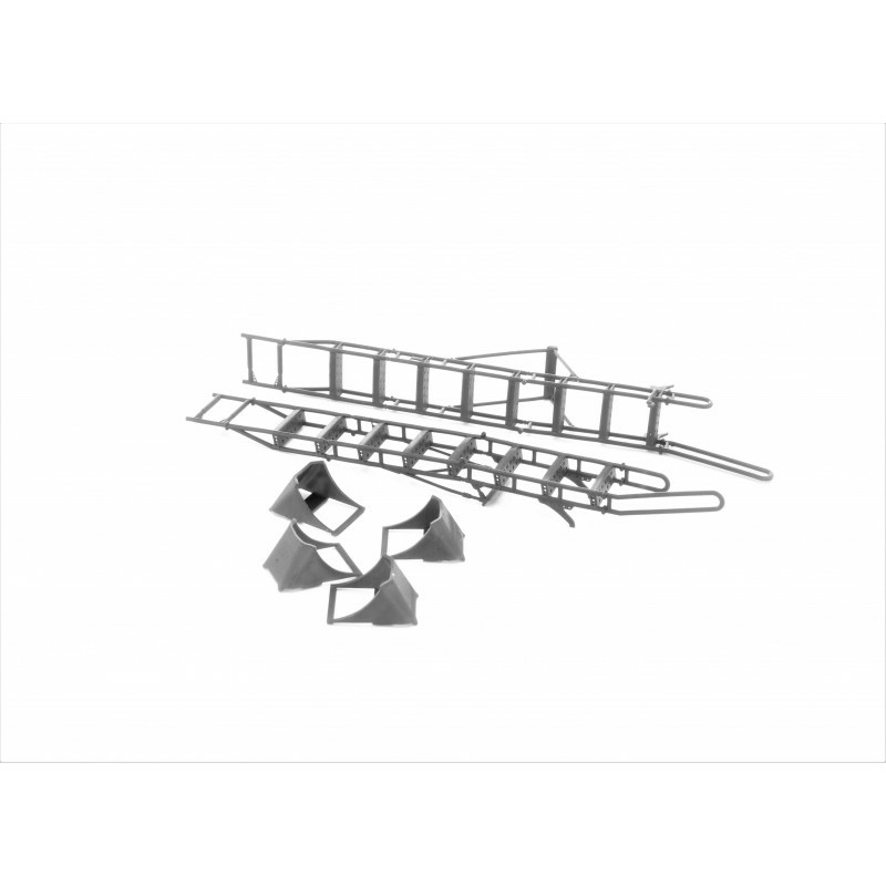 LP48049 LP Models 1/48 Ladder + Pads + Service Ladder for С-35