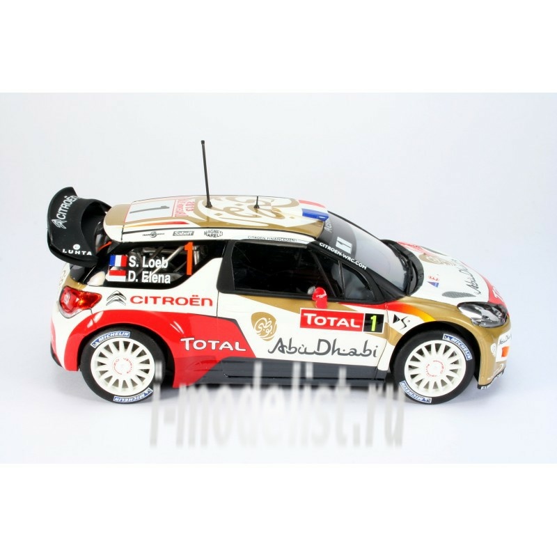 80758 Heller 1/24 CITROEN DS3 WRC Saison 2013