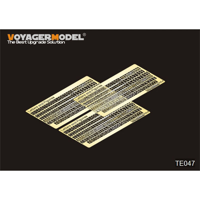 TE047 Voyager Model 1/35 Буквы и цифры