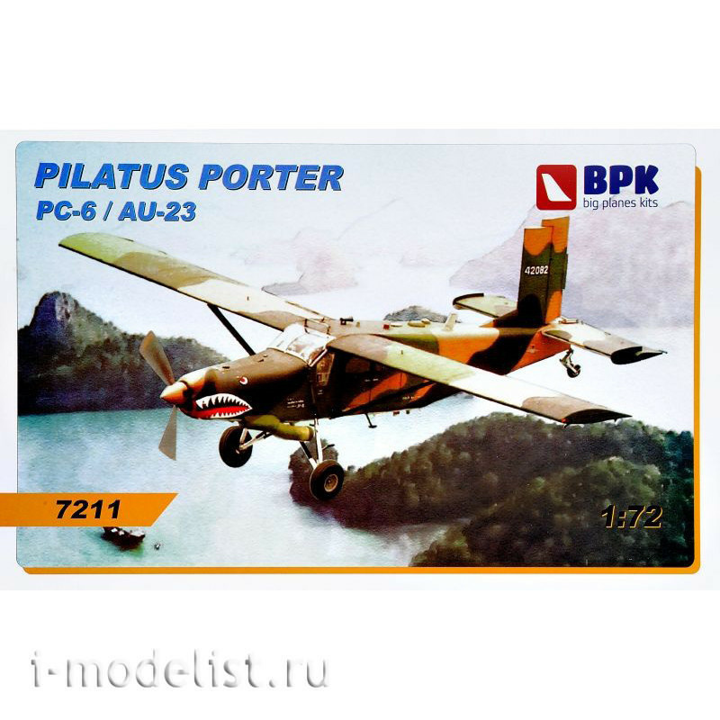 BPK7211 BPK 1/72 Pilatus Porter PC-6/AU-23 Aircraft