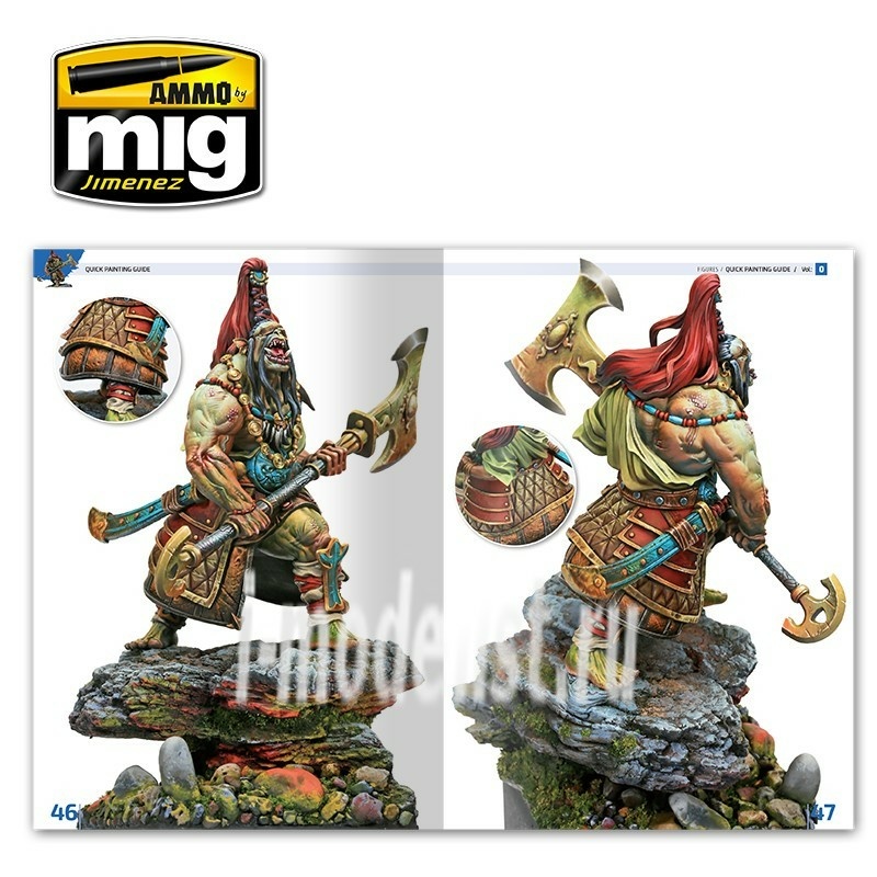 AMIG6220 Mig Ammo ENCYCLOPEDIA OF FIGURES MODELLING TECHNIQUES VOL. 0 - QUICK GUIDE FOR PAINTING (English)