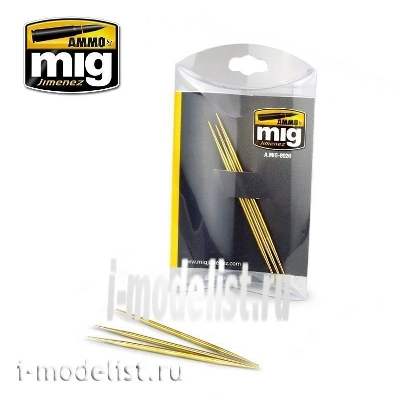 AMIG8026 Ammo Mig BRASS TOOTHPICKS