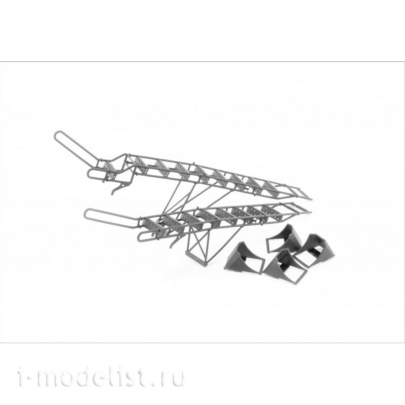 LP48039 LP Models 1/48 Stairs (late) + pads for С-27UB