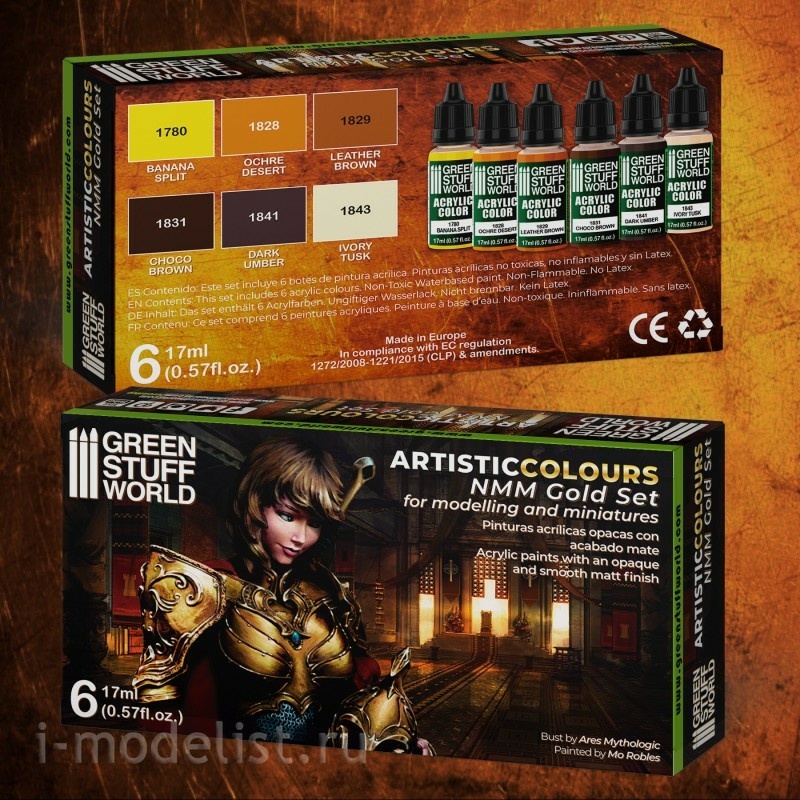 10114 Green Stuff World Acrylic Paint Set 