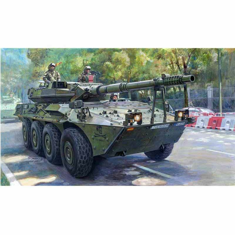 00388 Trumpeter 1/35 Spanish Army VRC-105 Centauro RCV