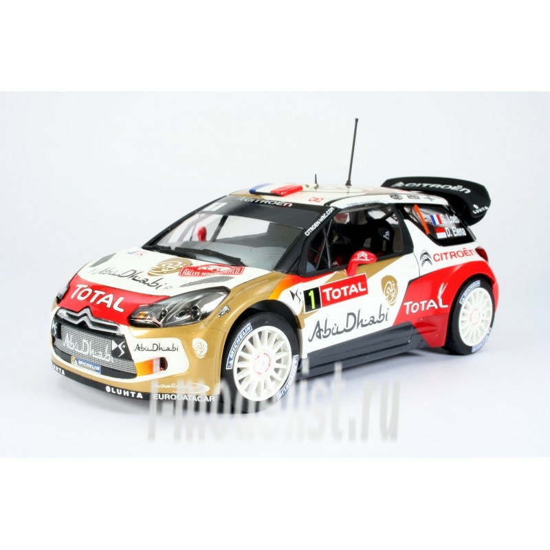 80758 Heller 1/24 CITROEN DS3 WRC Saison 2013