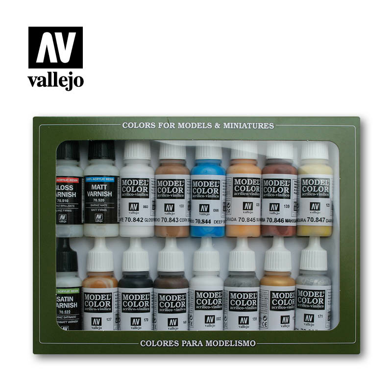 70102 Vallejo acrylic Paint `Model Color ' Set №2 Folkstone Specialist