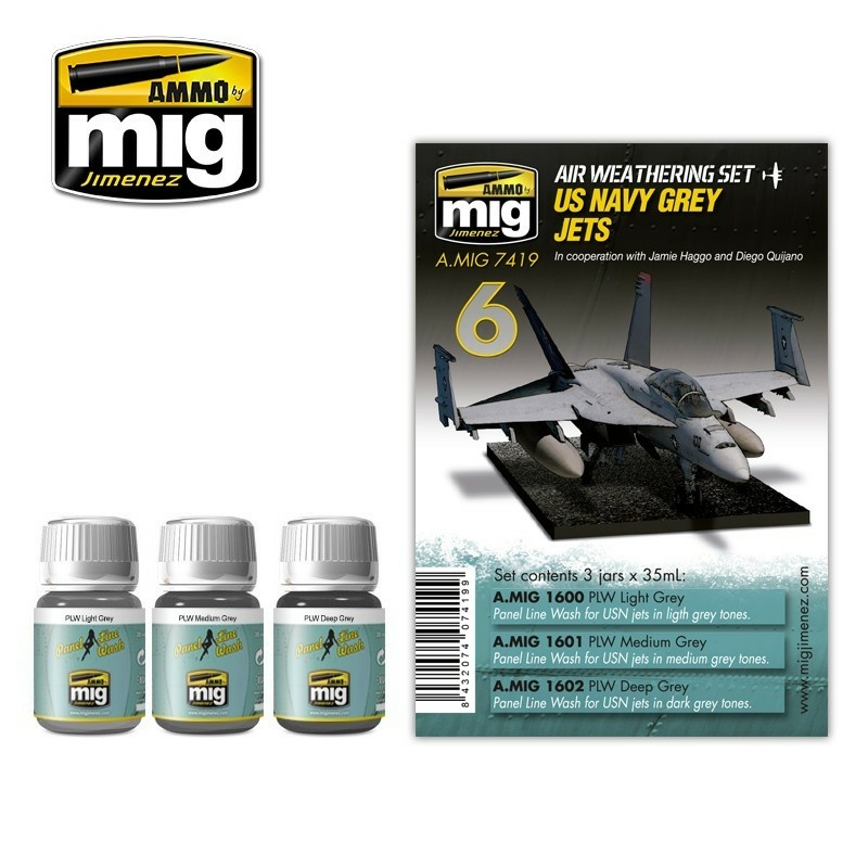 AMIG7419 Ammo Mig US Navy Grey Jets