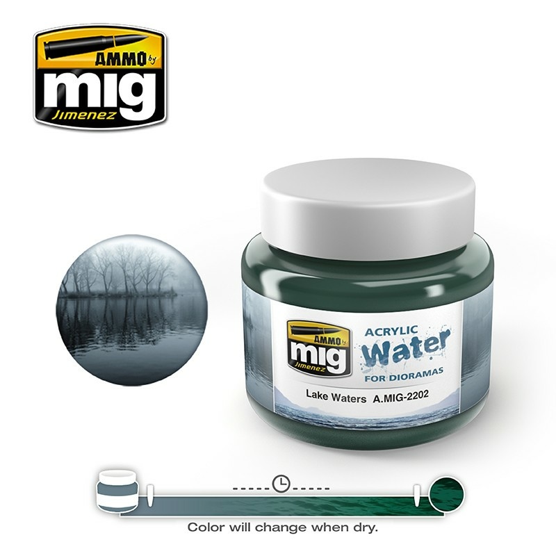 AMIG2202 Ammo Mig Acrylic gel for simulating realistic water / Acrylic gel for simulating realistic water