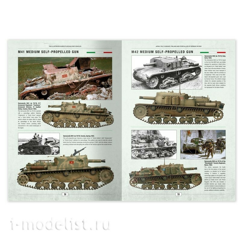 AMIG6308 Ammo Mig Книга Иллюстрированный путеводитель по военной технике стран Оси / The Illustrated Guide of Axis Military Vehicles (английский)