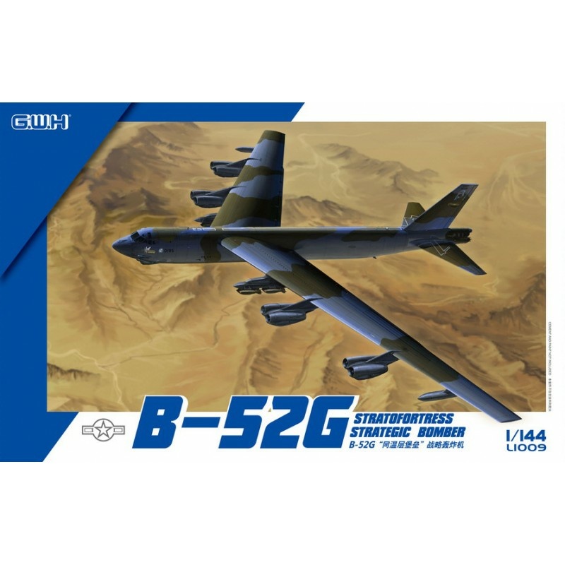 L1009 Great Wall Hobby 1/144 B-52G Stratofortress Strategic Bomber (late)