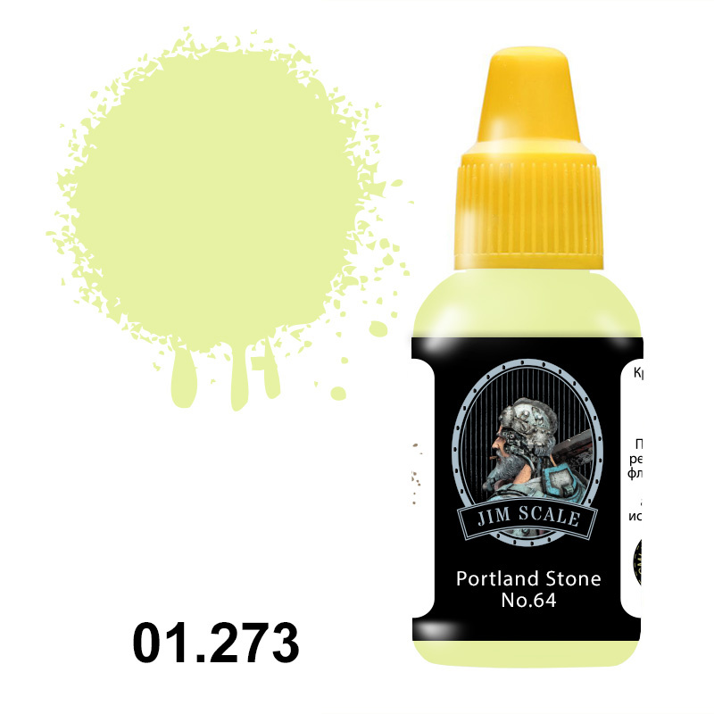 01.273 Jim Scale Acrylic paint color Portland Stone No.64