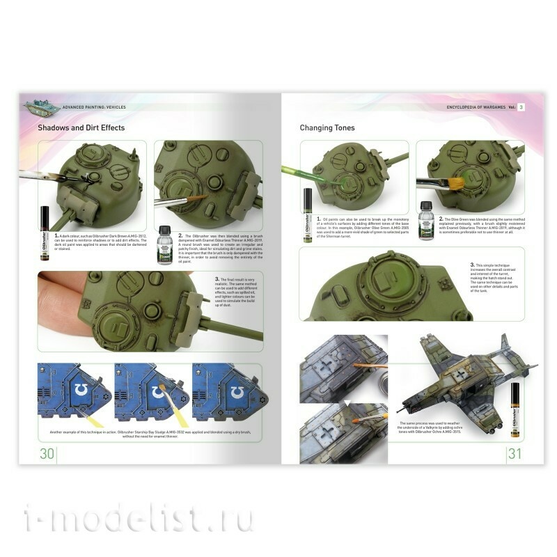 IONIC-1302 Ammo Mig Книга Энциклопедия варгеймов, том 3: Усовершенствованная покраска: Транспортные средства / ENCYCLOPEDIA of WARGAMES Vol.3: Advanced Painting: Vehicles (английский язык)