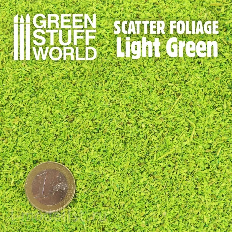 10506 Green Stuff World Scattered Foliage-Light Green, 180 ml / Scatter Foliage - Light Green-180 ml