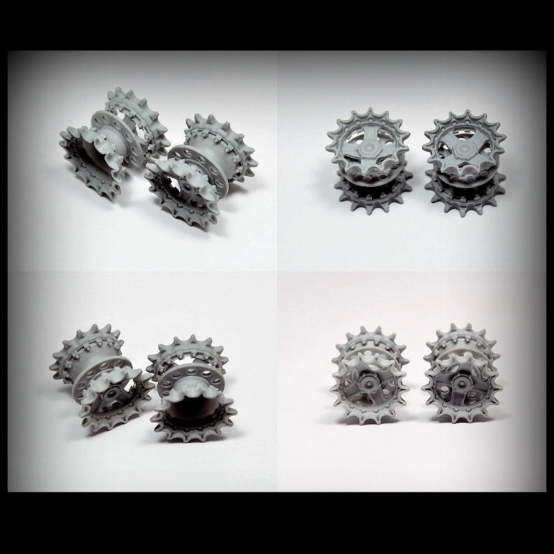 35099 Miniarm 1/35 Set of Driving Zvezdas for T-72A/T-72B