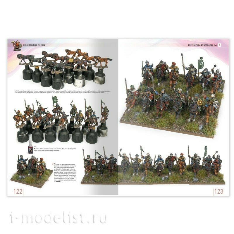 IONIC-1303 Ammo Mig Книга Энциклопедия варгеймов, том 4: Скоростное окрашивание фигур / ENCYCLOPEDIA of WARGAMES Vol.4: Speed Painting Figures (английский язык)