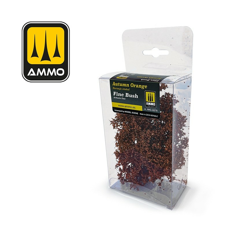 AMIG8378 Ammo Mig Мелкий кустарник Осенний оранжевы / Fine Bush - Autumn Orange