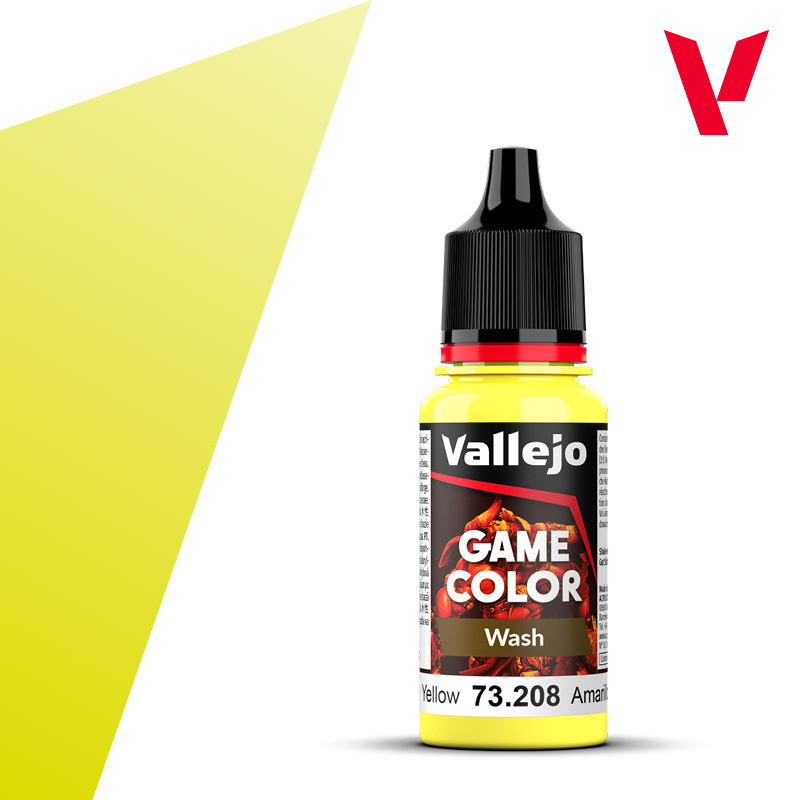 73208 Vallejo Жёлтая смывка / Yellow Wash