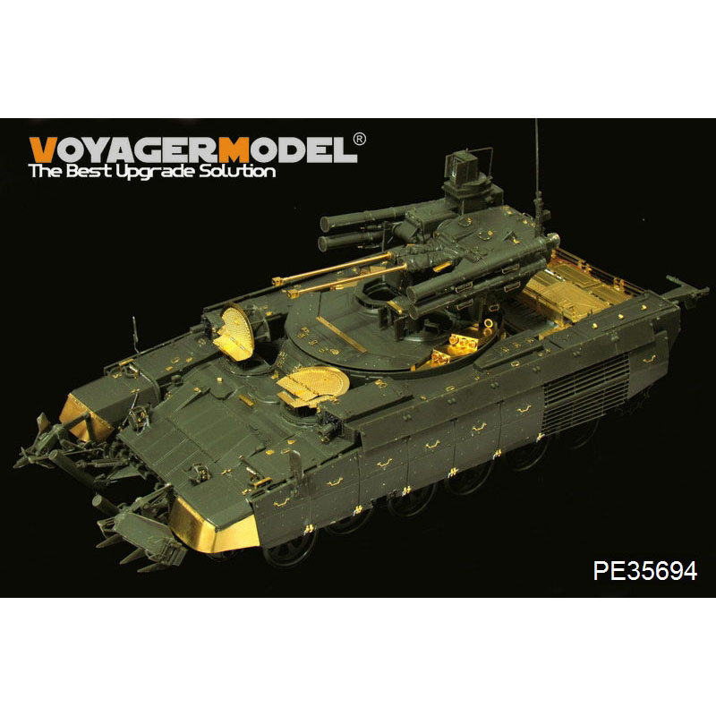 PE35694 Voyager Model 1/35 Photo Etching for Tracked Tank Support Vehicle Object 199 (Gun barrel, smoke trap included)