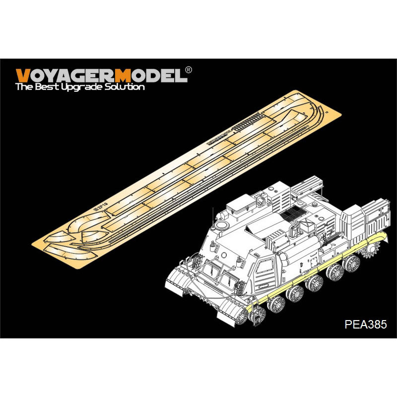 PEA385 Voyager Model 1/35 Photo Etching for 2P19, track coating