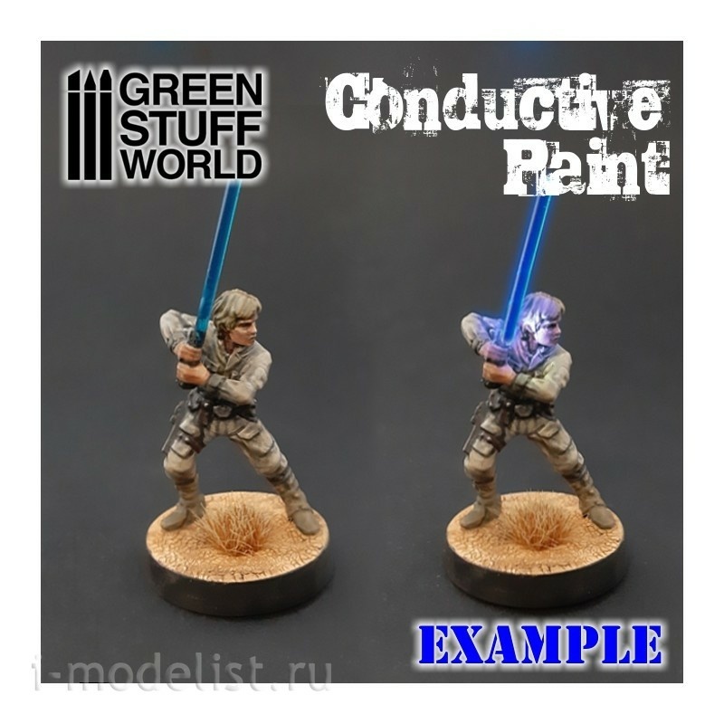 2100 Green Stuff World Luminous Paint 15ml / Conductive Paint