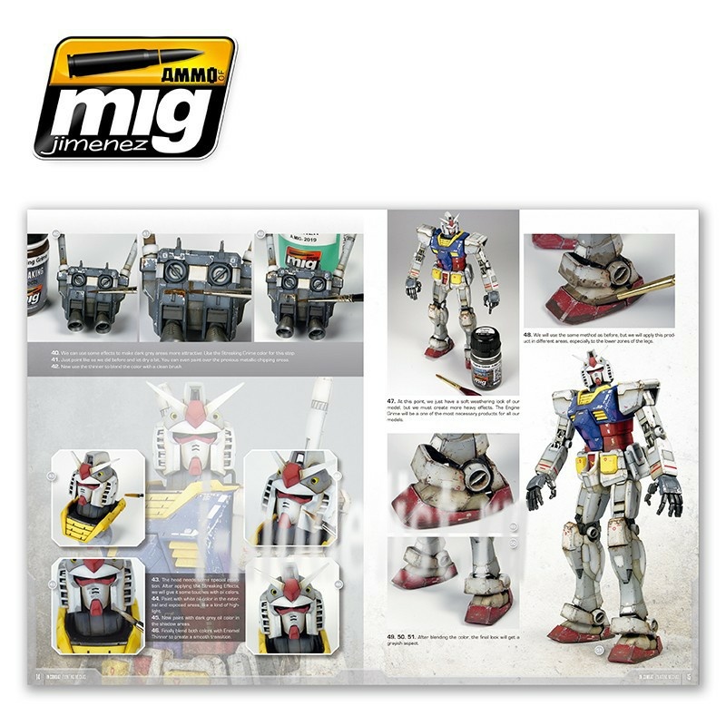 AMIG6013 Ammo Mig IN COMBAT – PAINTING MECHAS (English version)