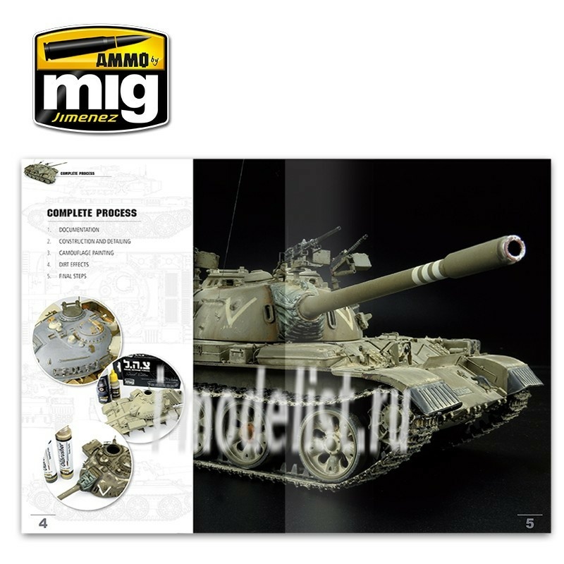 AMIG6155 Ammo Mig ENCYCLOPEDIA OF ARMOUR VOL. 6 - COMPLETE PROCESS (English)