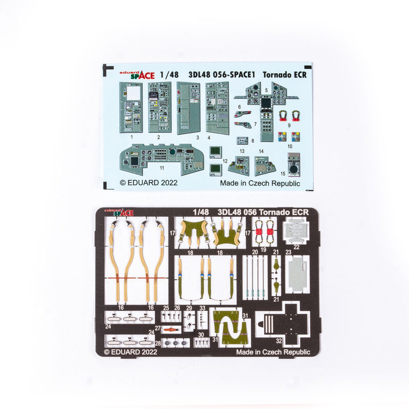 3DL48056 Eduard 1/48 3D Decals Tornado ECR SPACE