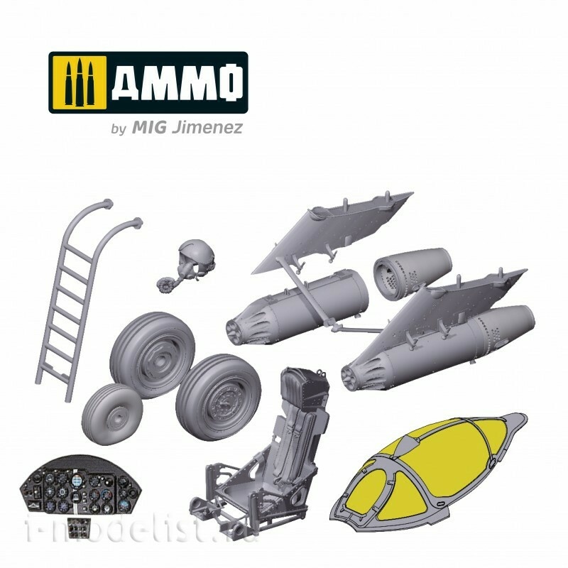 AMIG8512 Ammo Mig 1/48 M-17F/LIM-5 Fighter, U.S.S.R.-G.D.R., Premium version