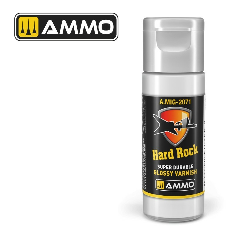 AMIG2071 Ammo Mig Акриловый глянцевый лак Hard Rock (20 мл)