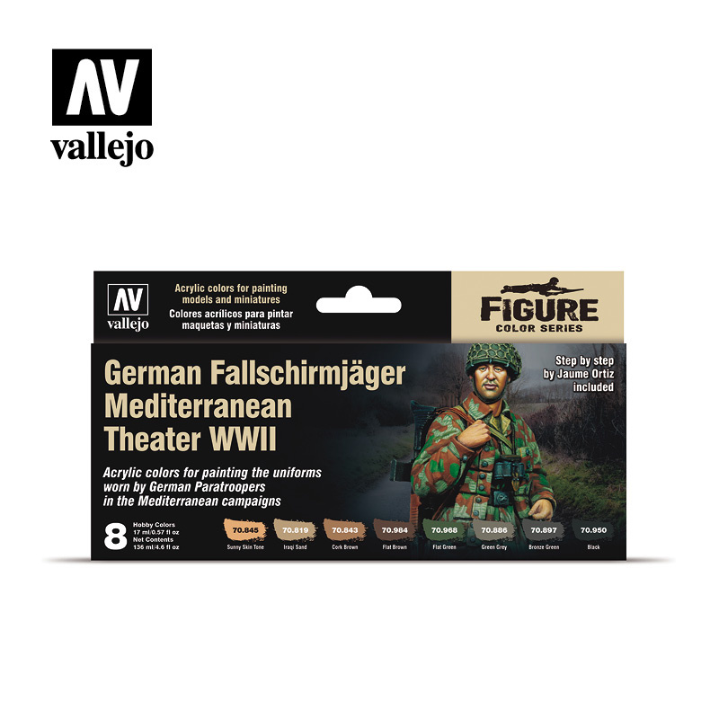 70188 Vallejo Paint Set 