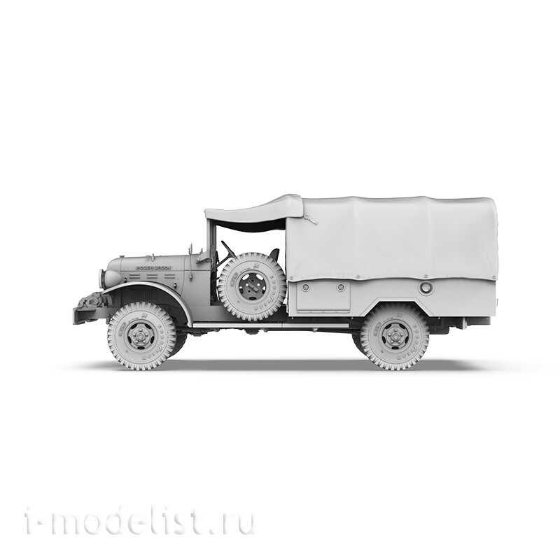 AK35020 AK Interactive 1/35 Грузовой автомобиль IDF Power Wagon WM300 с лебедкой