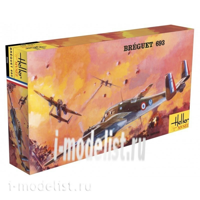 80392 Heller 1/72 aircraft Breguet 693