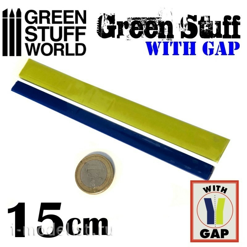 9864 Green Stuff World Putty in the form of a tape 15 cm with separation / Green Stuff Tape 6 inches WITH GAP